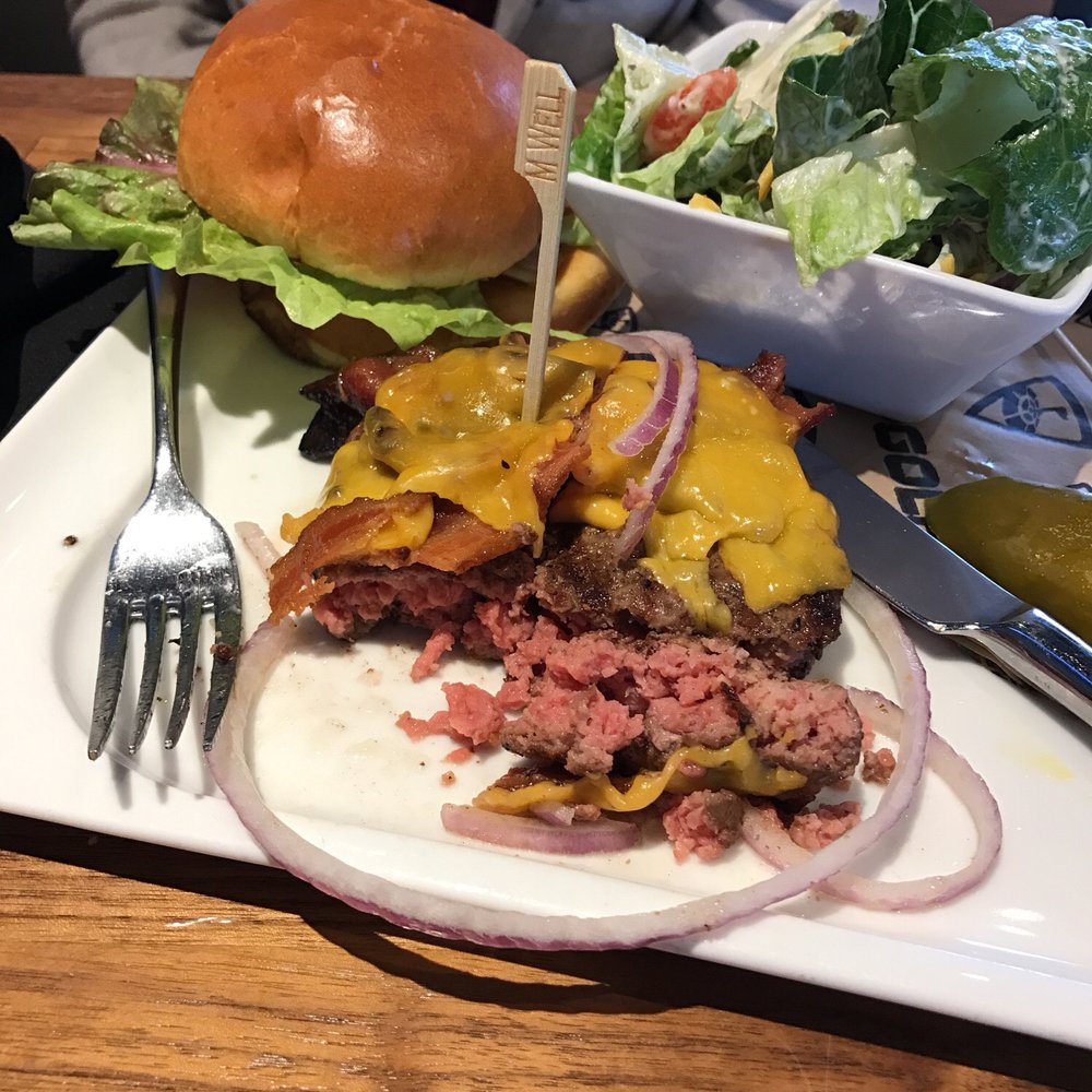 Topgolf - Raw burger - Golf Near Me - Gilbert, Arizona Topgolf - Raw burger - Golf Near Me - Gilbert, Arizona