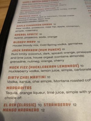 Menu photo 1 Bridger Brewing Three Forks, MT
