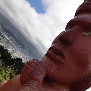 Mount Victoria Lookout - Maori carving view over Wellington city - Local Flavor Near Me - Wellington, WGN