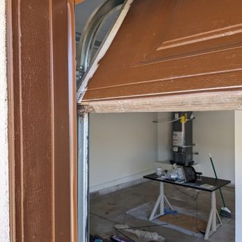 Kodiak Painting - They didn't paint the edge of the doors citing that it will stick. Why not leave it open so it can dry properly? - Painters Near Me Kodiak Painting - They didn't paint the edge of the doors citing that it will stick. Why not leave it open so it can dry properly? - Painters Near Me