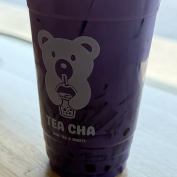 Tea Cha Boba Tea And Sweets - Ube milk with tapioca boba and lychee jelly - Desserts Near Me - Georgetown, Kentucky