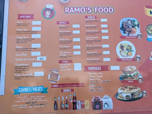 Menu photo 1 Ramo's Food San Carlos, CA Menu photo 1 Ramo's Food San Carlos, CA