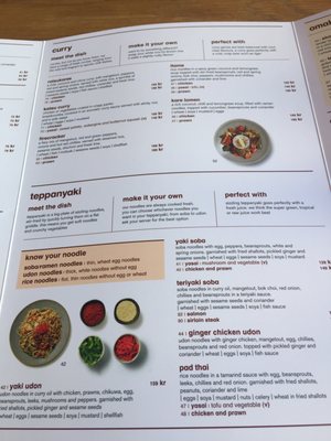 Menu photo 2 Wagamama Stockholm, AB