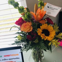 Beautiful bright arrangement