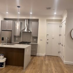Ramirez Construction - all painted. ceiling, wall, door, molding, installation of new lights... all good