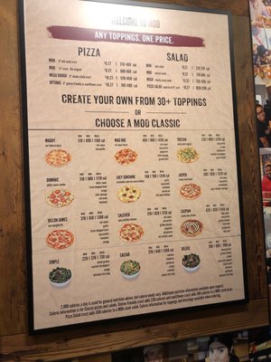 Menu photo 5 MOD Pizza Houston, TX