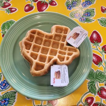 The Flying Biscuit Cafe - Belgian waffle - Breakfast & Brunch Near Me - Houston, Texas