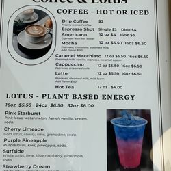 Nic’s Corner Bistro - Coffee and lotus