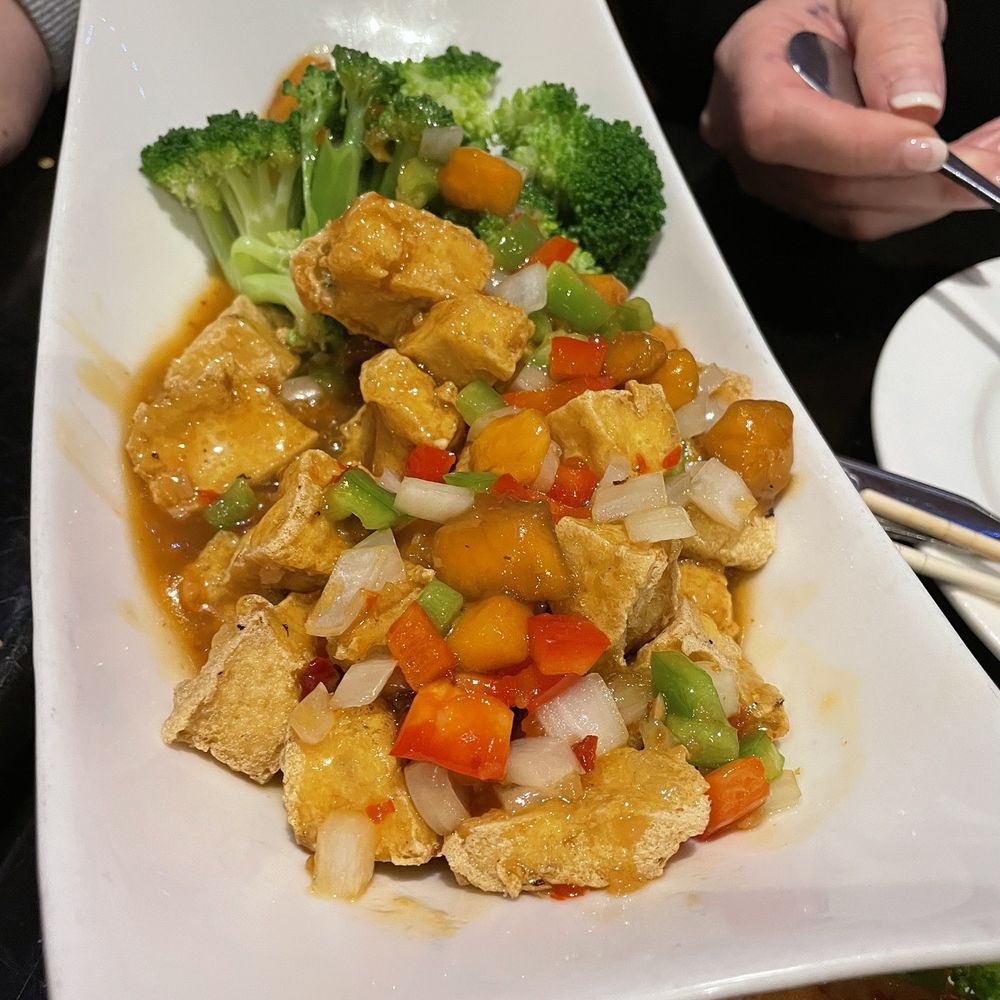 Thai Tanium Restaurant - Fried tofu with sweet sauce - Thai Near Me - Gaithersburg, Maryland Thai Tanium Restaurant - Fried tofu with sweet sauce - Thai Near Me - Gaithersburg, Maryland