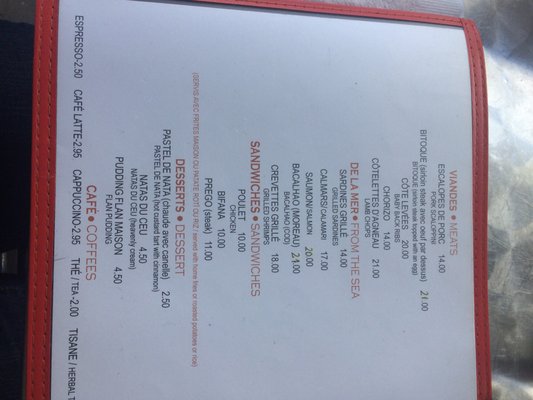 Menu photo 5 Mile End Montreal, QC Menu photo 5 Mile End Montreal, QC