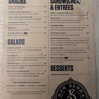 Bar Serra - Menu - Wine Bars Near Me - Oklahoma City, Oklahoma Bar Serra - Menu - Wine Bars Near Me - Oklahoma City, Oklahoma