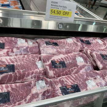 Costco Wholesale - Pork belly on sale - Wholesale Stores Near Me - Burbank, California