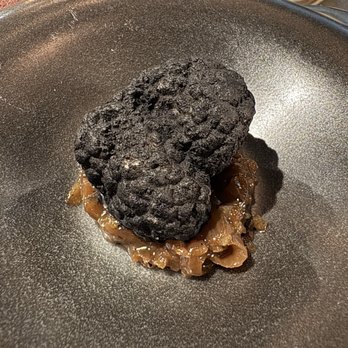 Sauvage - Trompe l'oeil: foie gras "truffle" - New American Near Me - Dallas, Texas