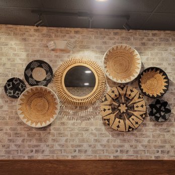 Thai Tanic - Basket theme continues with art on wall. - Thai Near Me - Plainville, Massachusetts Thai Tanic - Basket theme continues with art on wall. - Thai Near Me - Plainville, Massachusetts