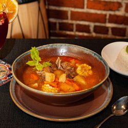 Chicas Cuban Cafe - SPANISH BEEF SOUP