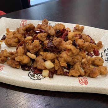 Restaurant Sichuan - Poulet épicé Chongqing (Chongqing spicy chicken) - Szechuan Near Me - Paris, 75