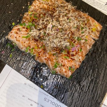 Makoto - Truffle salmon - Japanese Near Me - Miami Beach, Florida