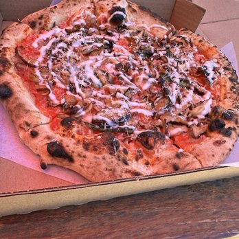 Real Peel Pizza - Fungi pizza - Pizza Near Me - St. Augustine, Florida