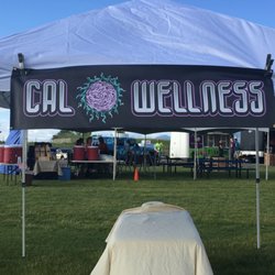 Cal Wellness - Cal Wellness tent at a Boulder Triathlon