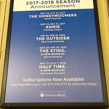 Paper Mill Playhouse - Next Season! - Music Venues Near Me - Millburn, New Jersey