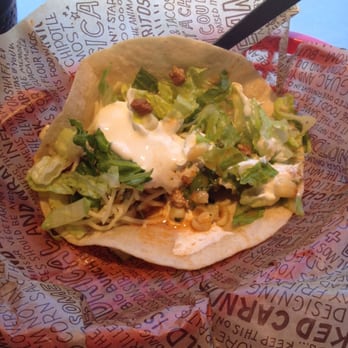 Chipotle Mexican Grill - Sofritas taco about to get annihilated! - Mexican Near Me - Berkeley, California