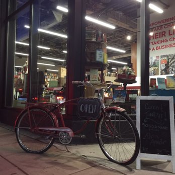 More Than Words - Entrance with vintage bicycle as a sign - Venues & Event Spaces Near Me - Boston, Massachusetts