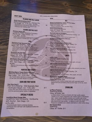Menu photo 8 Snipe Island Crafthouse Newport Beach, CA Menu photo 8 Snipe Island Crafthouse Newport Beach, CA