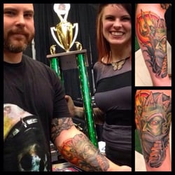 Lighttouch Tattoo - Award Poseidon