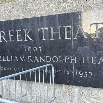 Greek Theatre - UC Berkeley - Get out of my photo please - Performing Arts Near Me - Berkeley, California