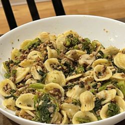 Pizza 2000 - Orecchiette Pasta with Crumbled Sausage and Broccoli Rabe