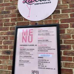 Lula's Empanadas - Menu