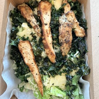 The Cook & The Ox - Caesar salad with dry chicken - Steakhouses Near Me - St Paul, Minnesota The Cook & The Ox - Caesar salad with dry chicken - Steakhouses Near Me - St Paul, Minnesota