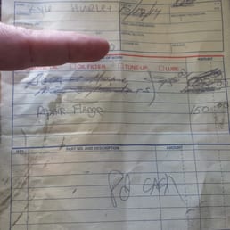 Here's where they just scratched the bore and hone off the receipt Here's where they just scratched the bore and hone off the receipt