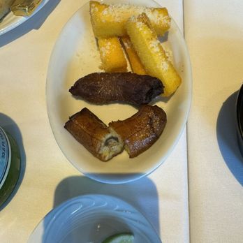 Fogo de Chão - Complementary sweet plantain and pimento - Brazilian Near Me - Providence, Rhode Island