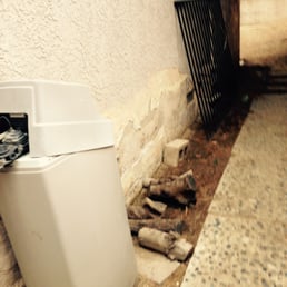 Kerry's Patching - Water damage before - Drywall Installation & Repair Near Me - Anaheim, California