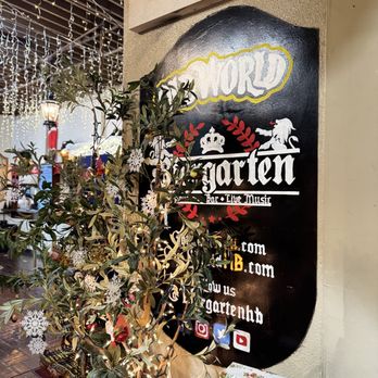 Biergarten at Old World - German Near Me - Huntington Beach, California