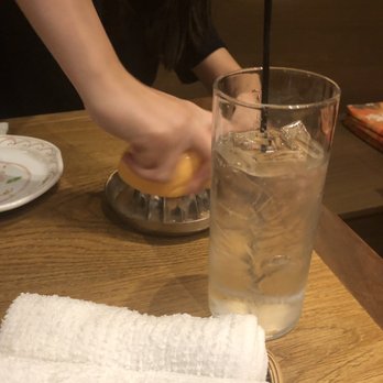 Chiba ken - Squeeze ur own fresh grapefruit juice for the grapefruit sour - Sushi Bars Near Me - Honolulu, Hawaii Chiba ken - Squeeze ur own fresh grapefruit juice for the grapefruit sour - Sushi Bars Near Me - Honolulu, Hawaii