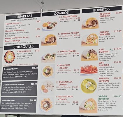 Menu photo 6 Tacos La Villa Mexican Grill Visalia, CA