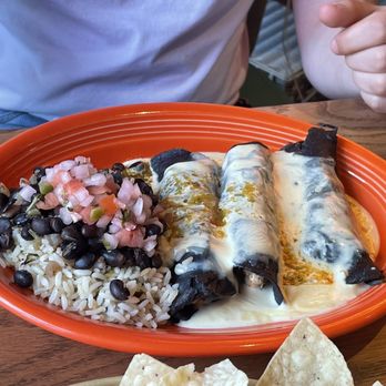Chago's Cantina - CHICKEN ENCHILADAS - Mexican Near Me - Nashville, Tennessee