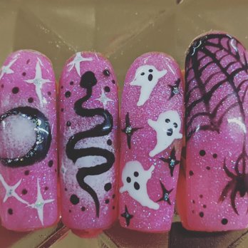Wildflower Nails - Halloween fun - Nail Technicians Near Me - Sonora, California Wildflower Nails - Halloween fun - Nail Technicians Near Me - Sonora, California