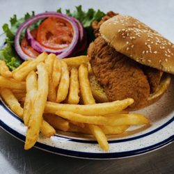 Blue Bay Seafood Restaurant - Fish Filet Sandwich