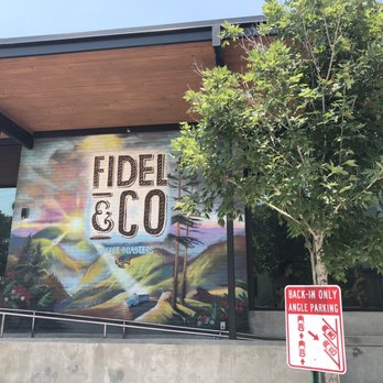 Fidel & Co - Beautiful mural outside the cafe. - Coffee Roasteries Near Me - Little Rock, Arkansas
