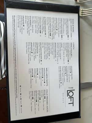 Menu photo 2 The Loft Laguna Beach, CA Menu photo 2 The Loft Laguna Beach, CA