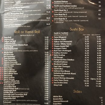 Kamiya 86 - Updated Menu - Sushi Bars Near Me - Jacksonville Beach, Florida