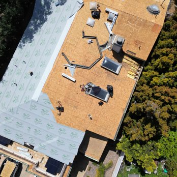 Power Roofing Orange County - Clay Roof to Standing Seam Metal Roof - Before & During - Roofing Near Me
