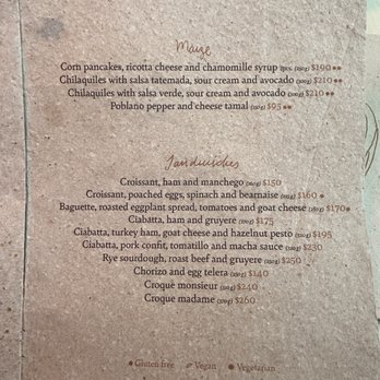 Panadería Rosetta - Menu (March 2026) - Bakeries Near Me - Ciudad de Mexico, DIF