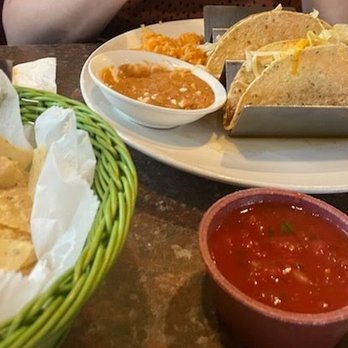 Los Mariachis Mexican Restaurant - Taco platter, rice and beans.. chips and salsa. Beef taco, and shredded beef taco. - Mexican Near Me - Racine, Wisconsin Los Mariachis Mexican Restaurant - Taco platter, rice and beans.. chips and salsa. Beef taco, and shredded beef taco. - Mexican Near Me - Racine, Wisconsin