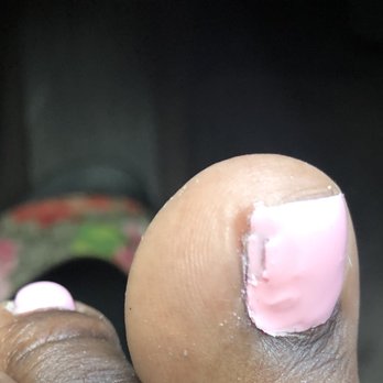 Bella Nails - The first time she polish them and she said she didn't see what the problem was (Kim) - Nail Salons Near Me - Frisco, Texas