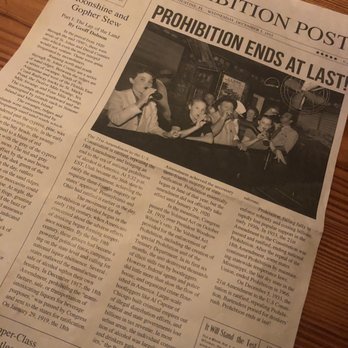 Prohibition Kitchen - About that time!! - Bars Near Me - St. Augustine, Florida