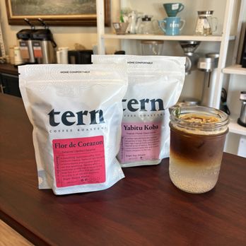 Tern Coffee Roasters - Two bags of beans and an espresso tonic for here - Coffee & Tea Near Me - Brunswick, Maine Tern Coffee Roasters - Two bags of beans and an espresso tonic for here - Coffee & Tea Near Me - Brunswick, Maine